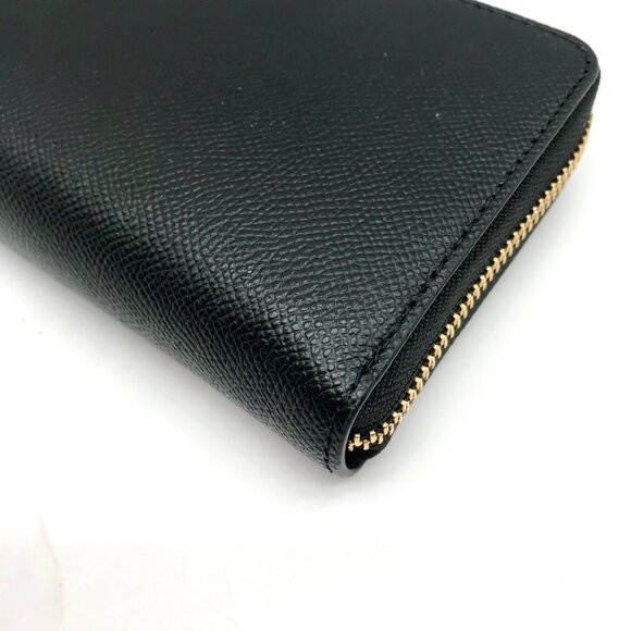 Michael Kors Black Leather Jet Set Large Flat Multifunction Smartphone Wristlet - Picture 8 of 12